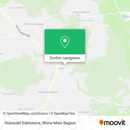 Rübezahl Edelsteine Karte