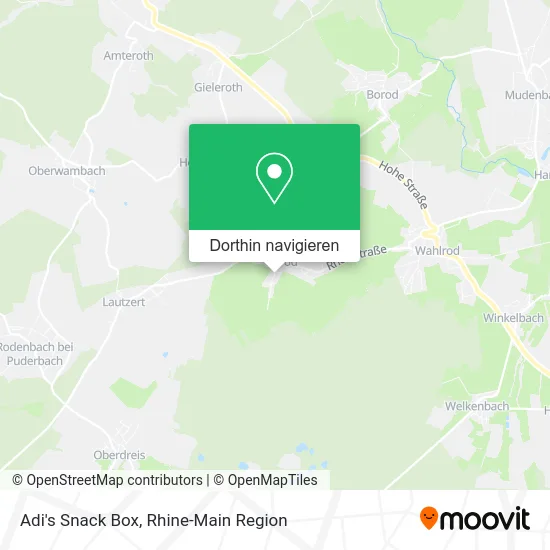 Adi's Snack Box Karte