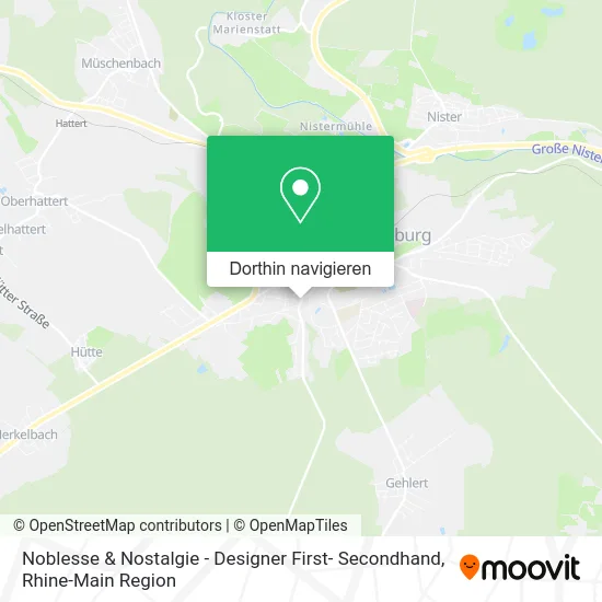 Noblesse & Nostalgie - Designer First- Secondhand Karte