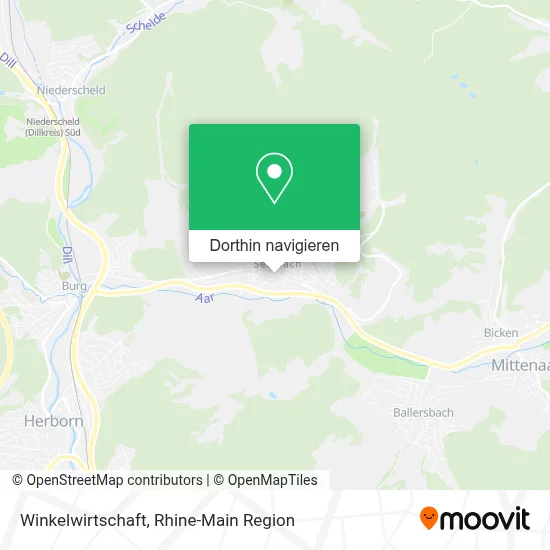 Winkelwirtschaft Karte