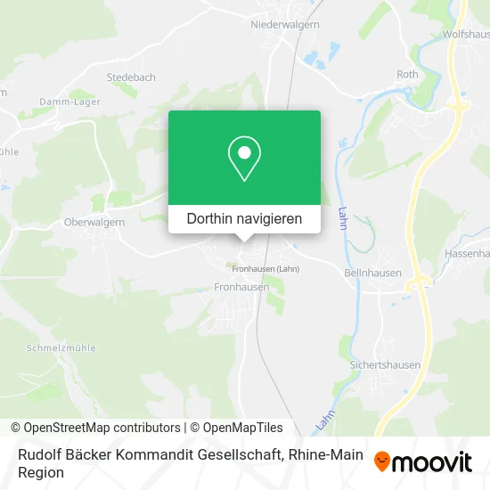 Rudolf Bäcker Kommandit Gesellschaft Karte