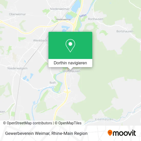 Gewerbeverein Weimar Karte