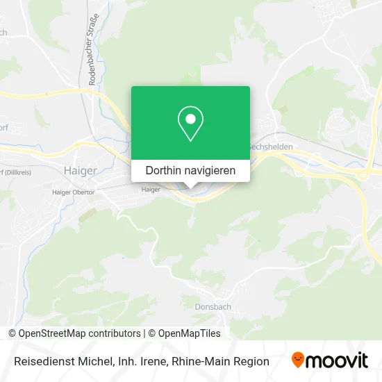 Reisedienst Michel, Inh. Irene Karte