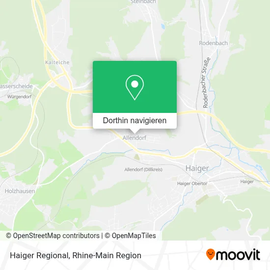 Haiger Regional Karte