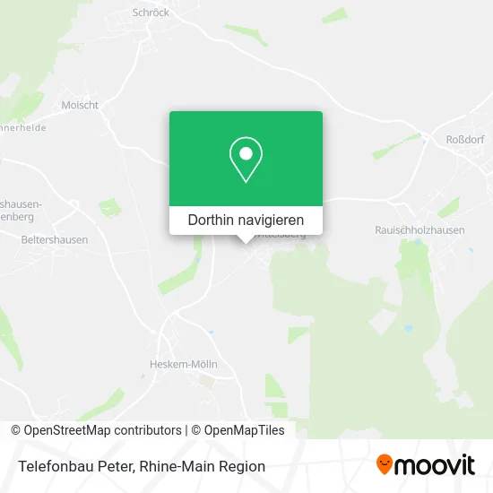 Telefonbau Peter Karte