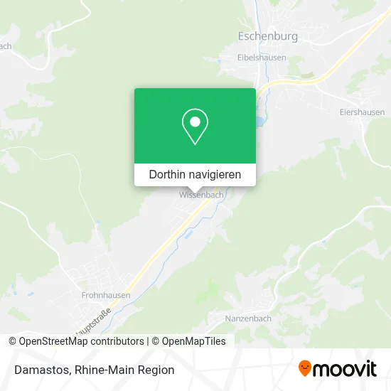 Damastos Karte