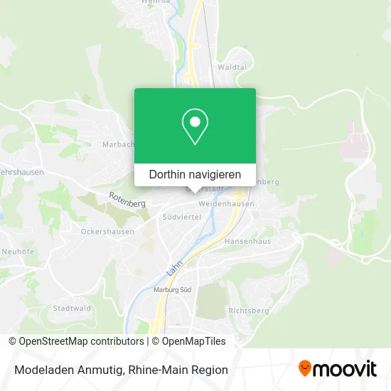 Modeladen Anmutig Karte
