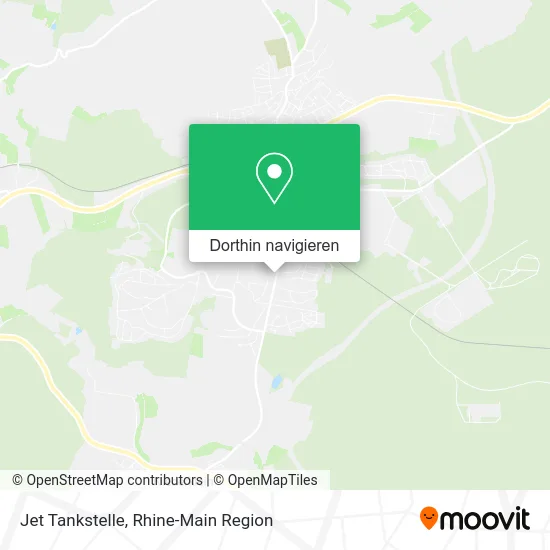 Jet Tankstelle Karte