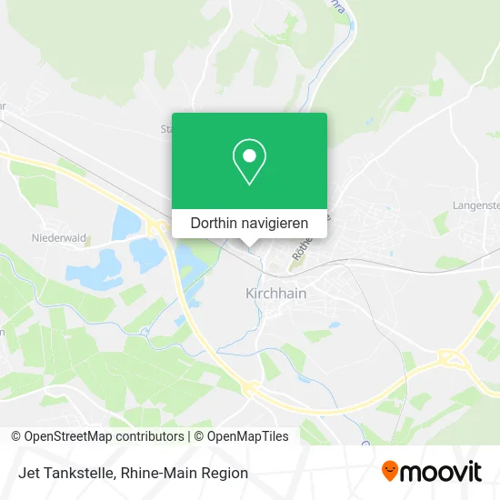 Jet Tankstelle Karte