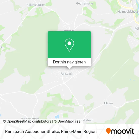 Ransbach Ausbacher Straße Karte