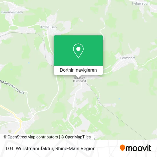 D.G. Wurstmanufaktur Karte