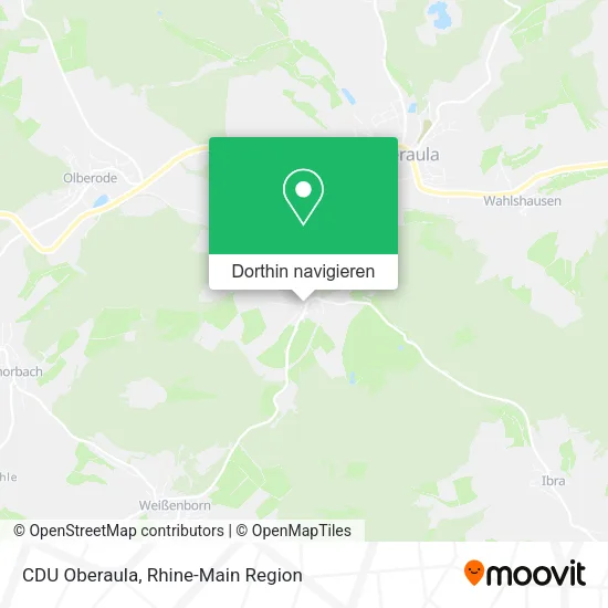 CDU Oberaula Karte