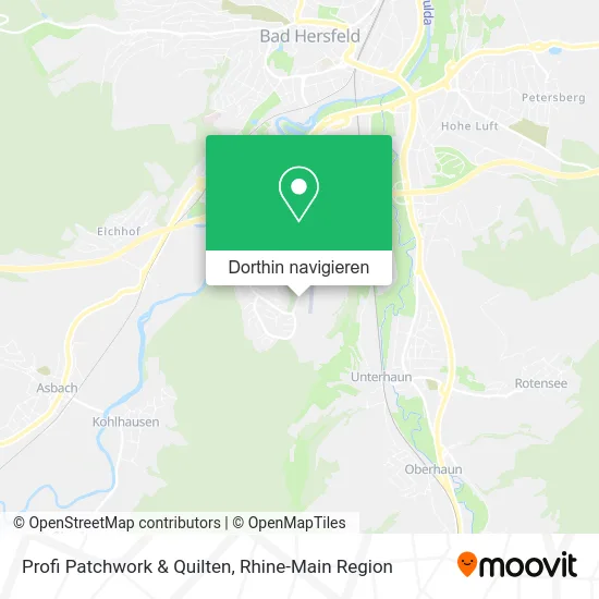 Profi Patchwork & Quilten Karte