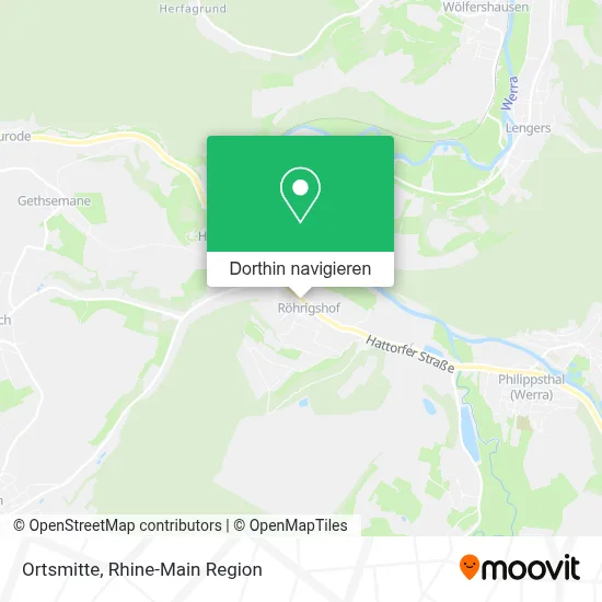 Ortsmitte Karte