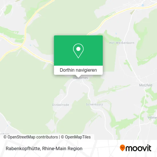 Rabenkopfhütte Karte