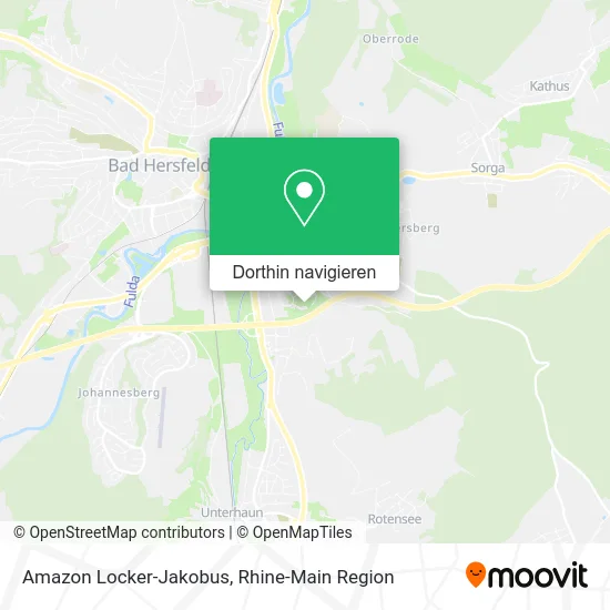 Amazon Locker-Jakobus Karte