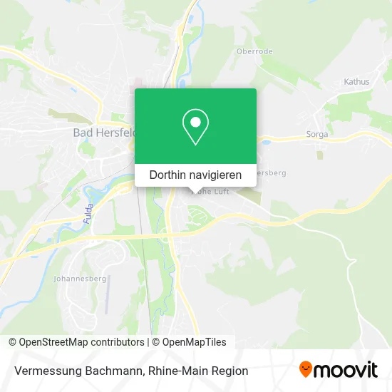 Vermessung Bachmann Karte