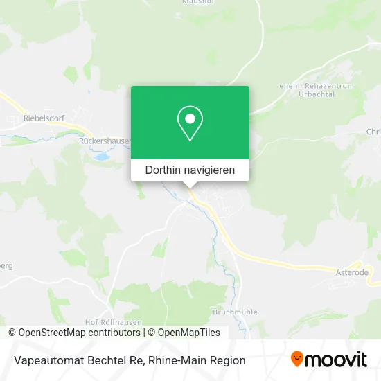 Vapeautomat Bechtel Re Karte