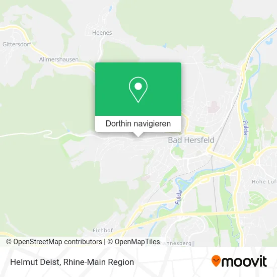 Helmut Deist Karte