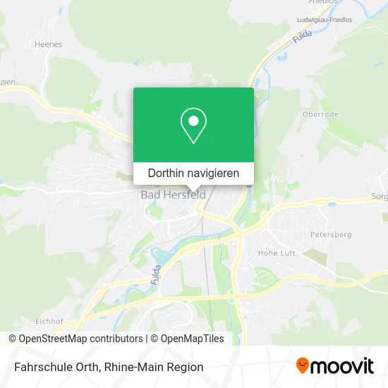 Fahrschule Orth Karte