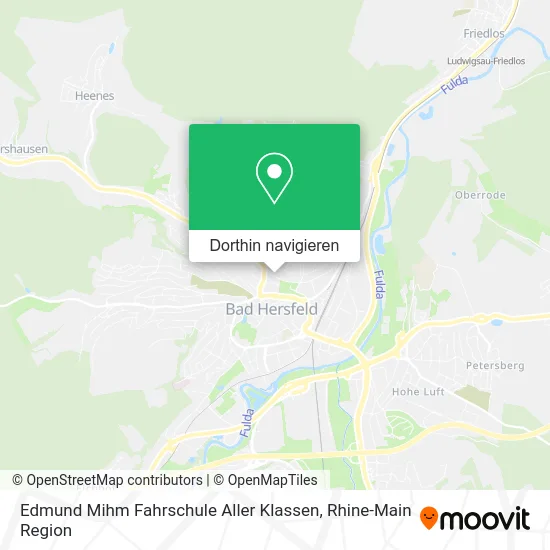 Edmund Mihm Fahrschule Aller Klassen Karte