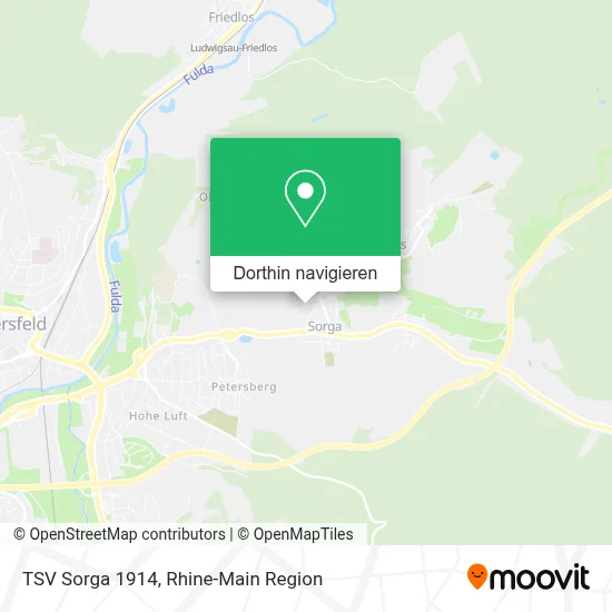 TSV Sorga 1914 Karte