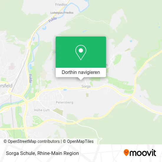 Sorga Schule Karte