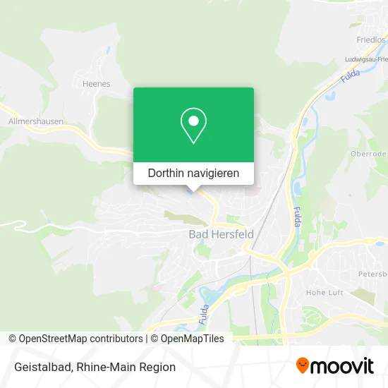 Geistalbad Karte