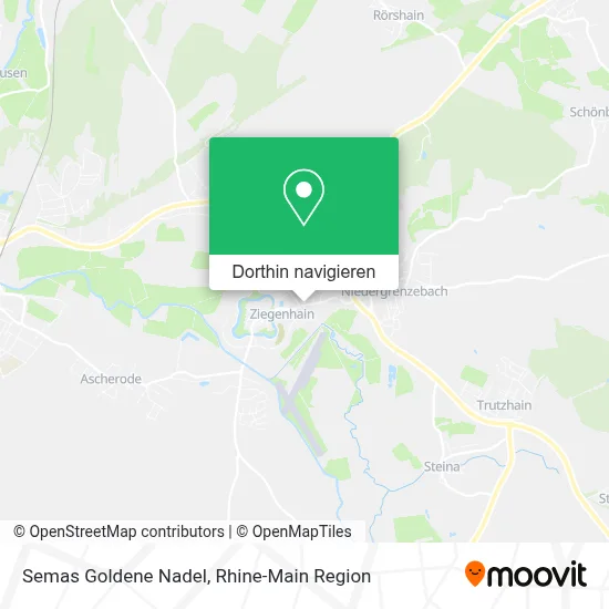 Semas Goldene Nadel Karte