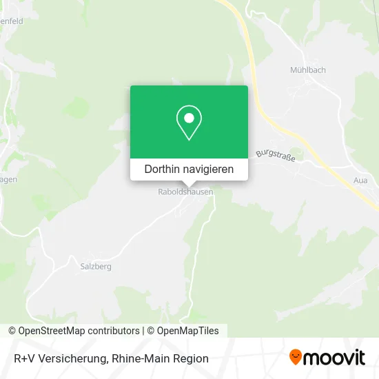 R+V Versicherung Karte