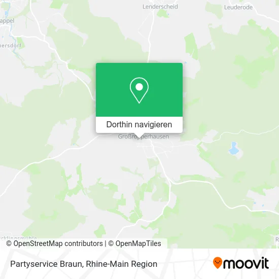 Partyservice Braun Karte