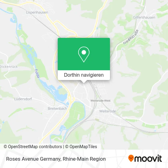 Roses Avenue Germany Karte