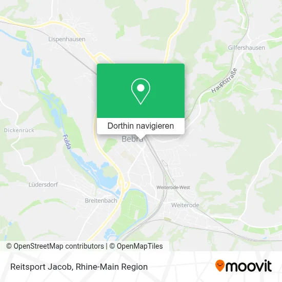 Reitsport Jacob Karte