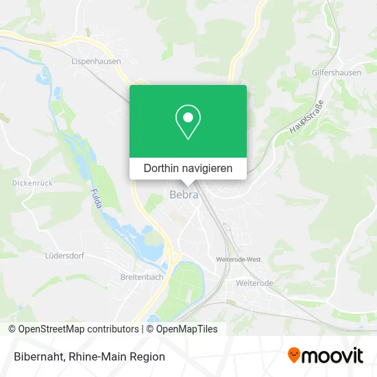 Bibernaht Karte