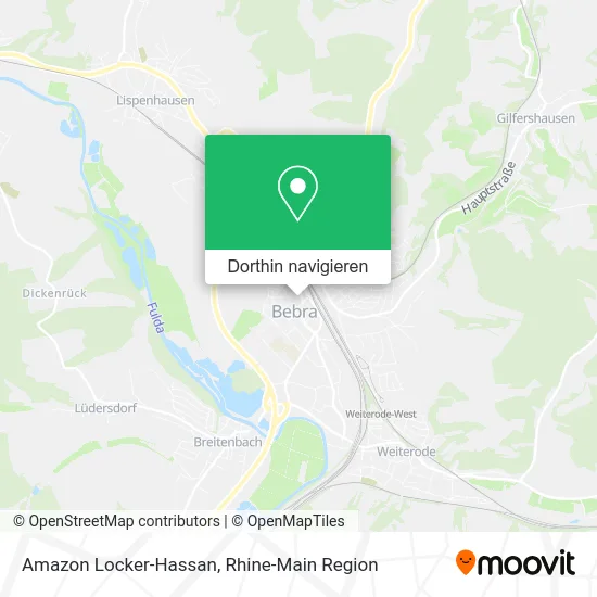 Amazon Locker-Hassan Karte