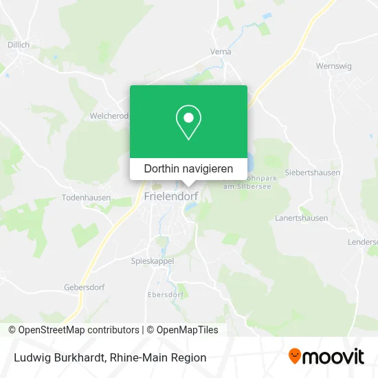 Ludwig Burkhardt Karte