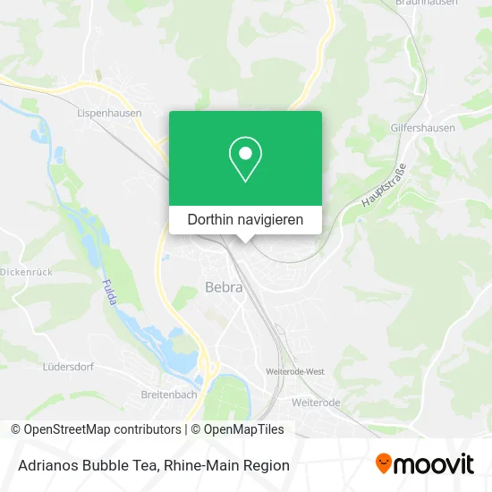 Adrianos Bubble Tea Karte