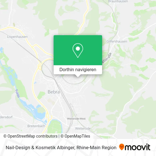 Nail-Design & Kosmetik Albinger Karte