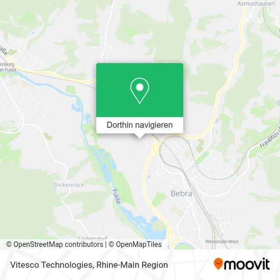 Vitesco Technologies Karte