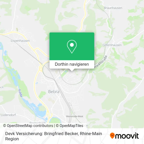 Devk Versicherung: Bringfried Becker Karte