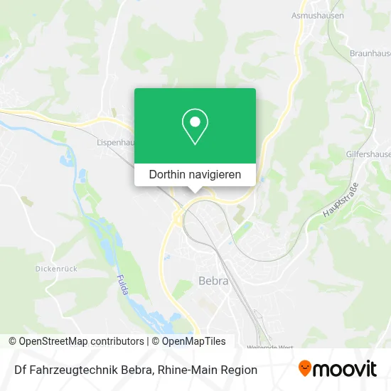 Df Fahrzeugtechnik Bebra Karte