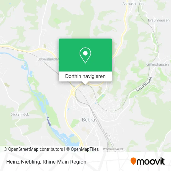 Heinz Niebling Karte