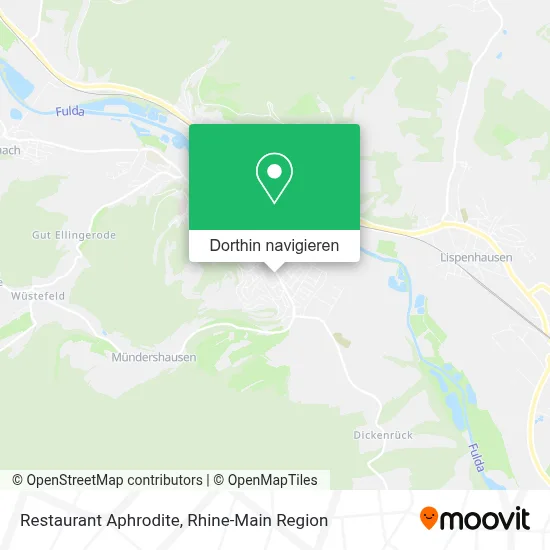 Restaurant Aphrodite Karte