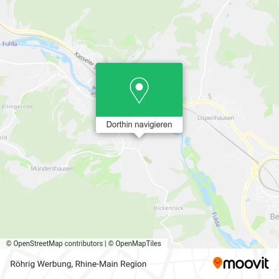 Röhrig Werbung Karte