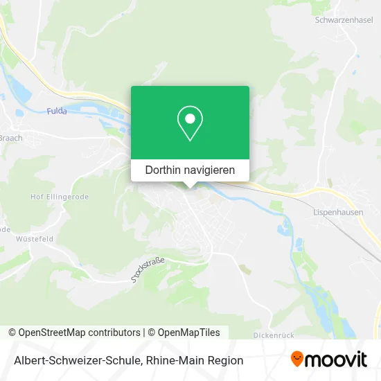 Albert-Schweizer-Schule Karte