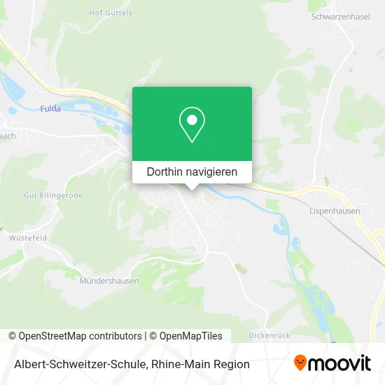 Albert-Schweitzer-Schule Karte