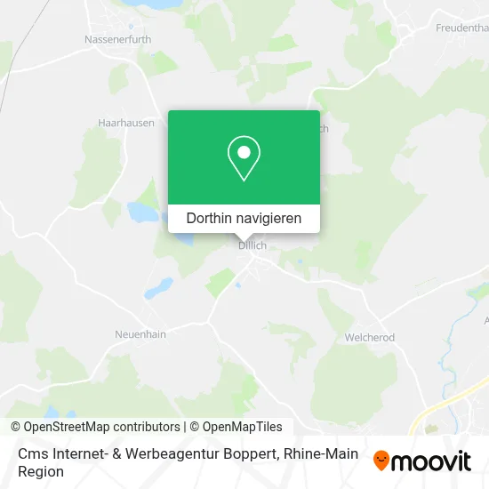 Cms Internet- & Werbeagentur Boppert Karte