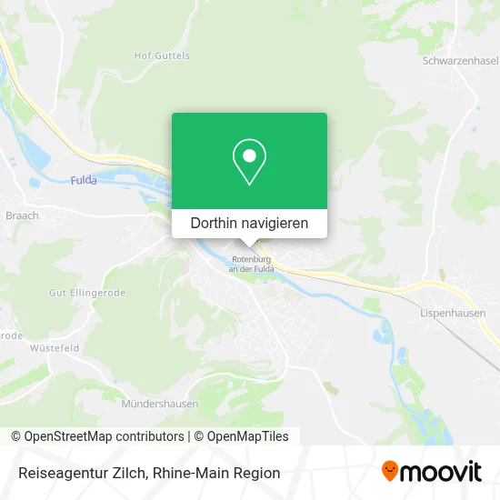 Reiseagentur Zilch Karte