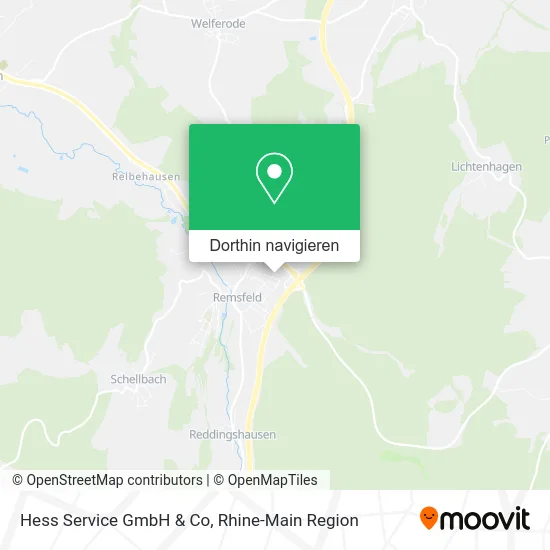 Hess Service GmbH & Co Karte