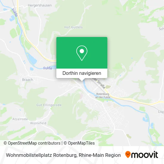 Wohnmobilstellplatz Rotenburg Karte